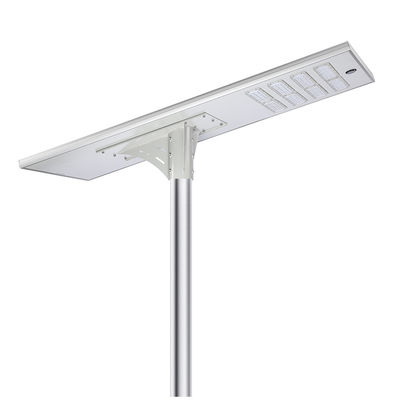 Time Control Outdoor Solar Powered Led Street Lights High Power 18v / 140w Solar Panel