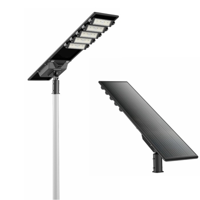 Automated Solar LED Street Light Aluminum Alloy Body 180Lm/W