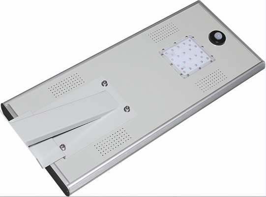 All In One Integrated 12V 15W 20W Solar Powered Garden Street Lamps