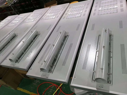 All In One Integrated 12V 15W 20W Solar Powered Garden Street Lamps