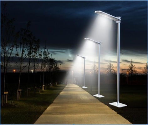 All In One Integrated 12V 15W 20W Solar Powered Garden Street Lamps