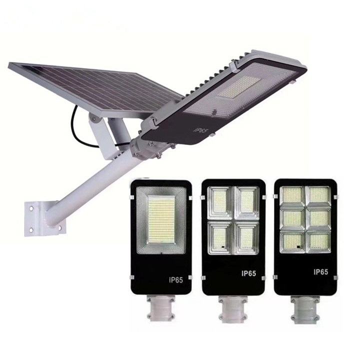 Lighting Time 12 Hours Solar Panel Street Light 30 - 200W With IP65 Waterproof Level