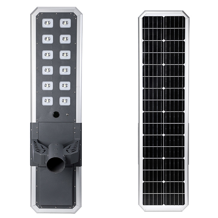 Aluminium Ip66 Integrated Solar Street Light 6000K Motion Sensor All On One Solar Street Light