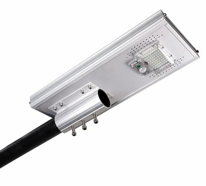 Led Chip SMD3030 Solar LED Street Light All In One Color Temperature 3000K-6500K